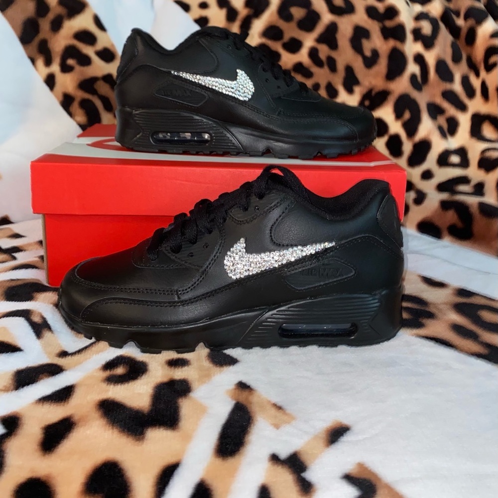 Made to order Nike Air Max 90 bling sneakers